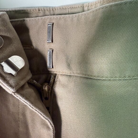 Talbots Long Shorts Stretch Tan Size 12 - Picture 5 of 6